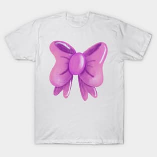 Pink & Purple ribbon T-Shirt